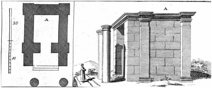 Building Housing Lysanias Inscription